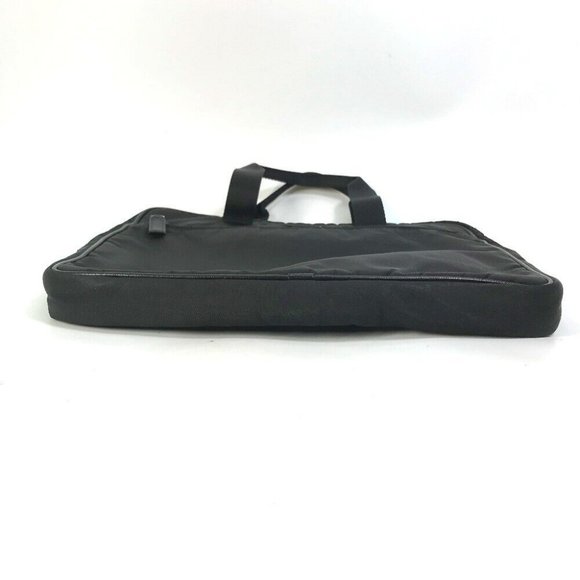 Auth PRADA Bag triangle logo plate Hand Bag PC Back Computer Case Business bag - Picture 3 of 16